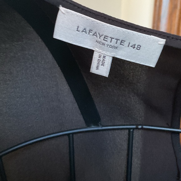 LAFAYETTE 148 NEW YORK
Kinley Smocked Waist Dress, Large - Picture 5 of 8